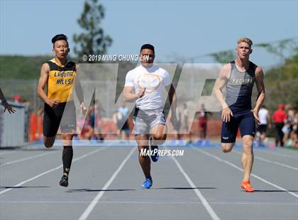 Thumbnail 1 in 29th Annual Trabuco Hills Invitational (100 Meter Dash) photogallery.