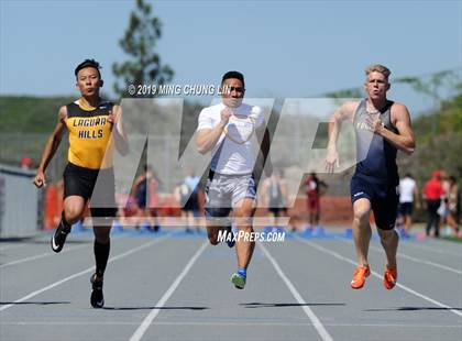Thumbnail 2 in 29th Annual Trabuco Hills Invitational (100 Meter Dash) photogallery.