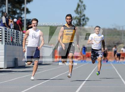 Thumbnail 2 in 29th Annual Trabuco Hills Invitational (100 Meter Dash) photogallery.