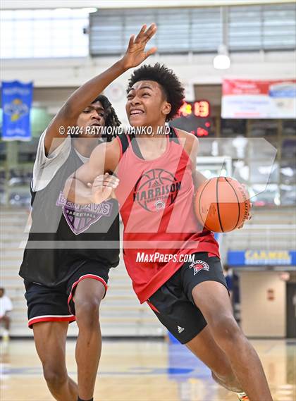 Thumbnail 2 in Ben Davis vs Harrison (IBCA / IHSAA Showcase) photogallery.