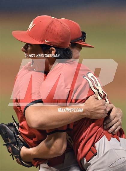 Thumbnail 2 in JSerra Catholic vs. Harvard-Westlake (CIF-SS D1 Final) photogallery.