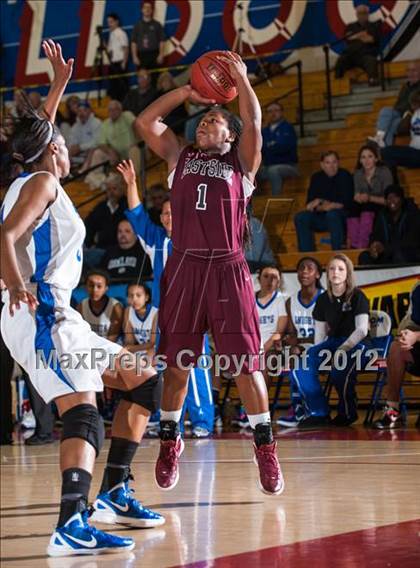 Thumbnail 1 in Eastside College Prep vs. Brookside Christian (CIF D5 NorCal Regional Final) photogallery.