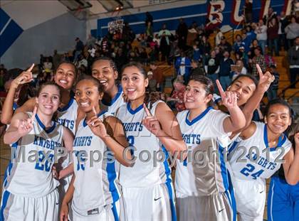 Thumbnail 2 in Eastside College Prep vs. Brookside Christian (CIF D5 NorCal Regional Final) photogallery.