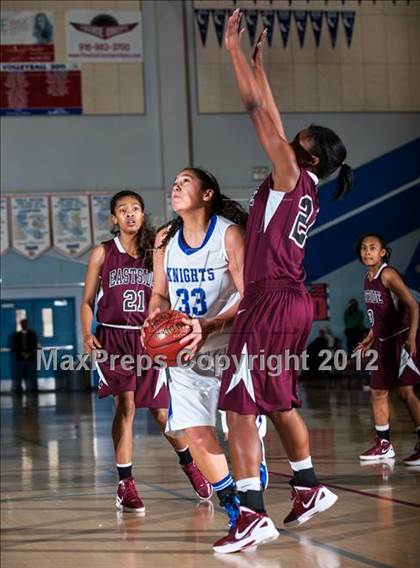 Thumbnail 3 in Eastside College Prep vs. Brookside Christian (CIF D5 NorCal Regional Final) photogallery.