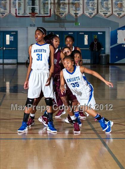Thumbnail 2 in Eastside College Prep vs. Brookside Christian (CIF D5 NorCal Regional Final) photogallery.