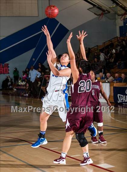 Thumbnail 3 in Eastside College Prep vs. Brookside Christian (CIF D5 NorCal Regional Final) photogallery.
