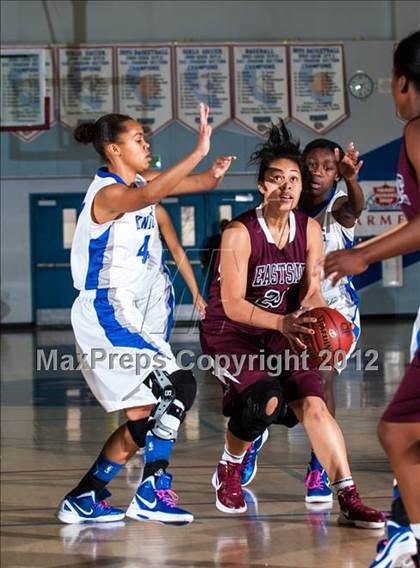 Thumbnail 2 in Eastside College Prep vs. Brookside Christian (CIF D5 NorCal Regional Final) photogallery.
