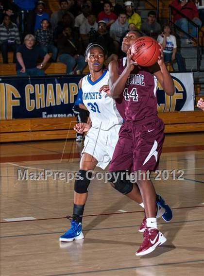 Thumbnail 3 in Eastside College Prep vs. Brookside Christian (CIF D5 NorCal Regional Final) photogallery.