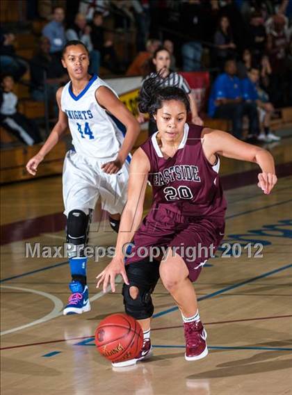 Thumbnail 1 in Eastside College Prep vs. Brookside Christian (CIF D5 NorCal Regional Final) photogallery.