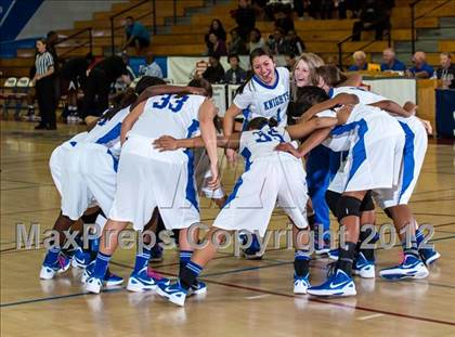 Thumbnail 1 in Eastside College Prep vs. Brookside Christian (CIF D5 NorCal Regional Final) photogallery.