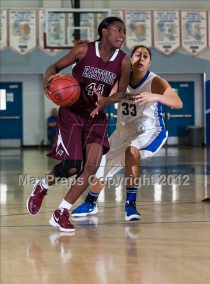 Thumbnail 3 in Eastside College Prep vs. Brookside Christian (CIF D5 NorCal Regional Final) photogallery.