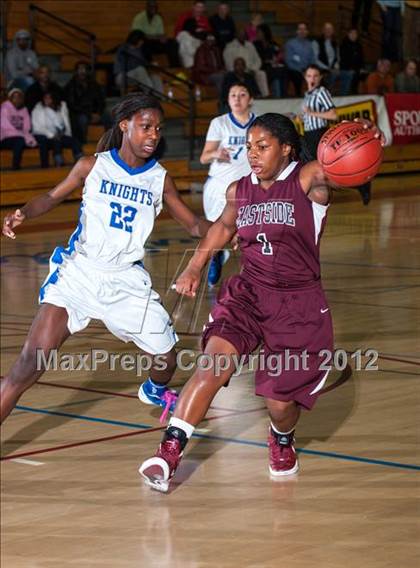 Thumbnail 2 in Eastside College Prep vs. Brookside Christian (CIF D5 NorCal Regional Final) photogallery.