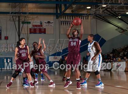 Thumbnail 3 in Eastside College Prep vs. Brookside Christian (CIF D5 NorCal Regional Final) photogallery.