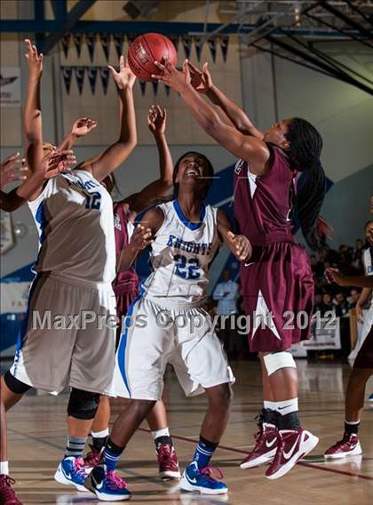 Thumbnail 2 in Eastside College Prep vs. Brookside Christian (CIF D5 NorCal Regional Final) photogallery.