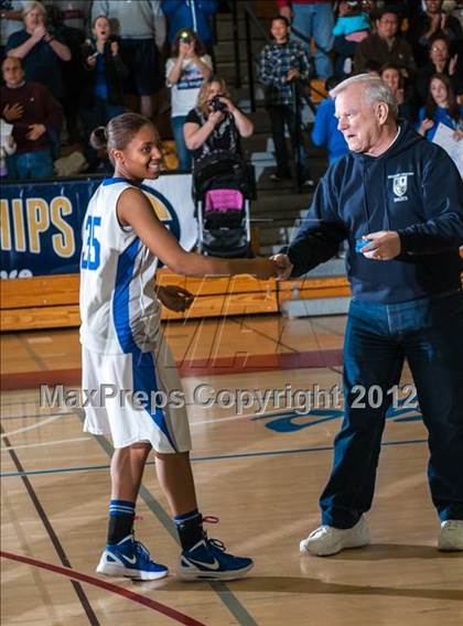 Thumbnail 2 in Eastside College Prep vs. Brookside Christian (CIF D5 NorCal Regional Final) photogallery.