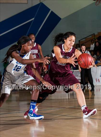 Thumbnail 2 in Eastside College Prep vs. Brookside Christian (CIF D5 NorCal Regional Final) photogallery.