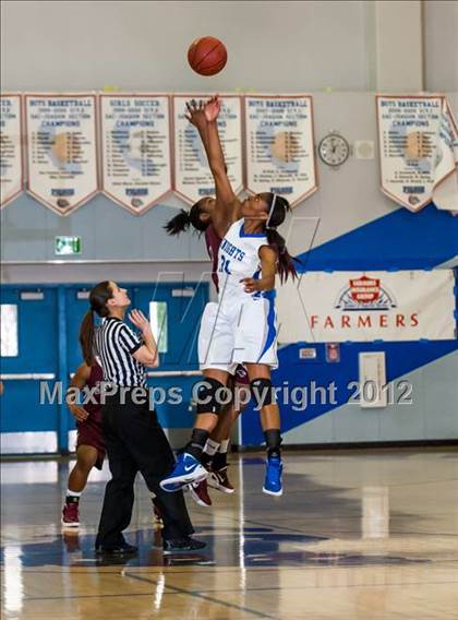 Thumbnail 2 in Eastside College Prep vs. Brookside Christian (CIF D5 NorCal Regional Final) photogallery.