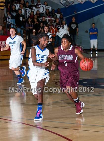 Thumbnail 1 in Eastside College Prep vs. Brookside Christian (CIF D5 NorCal Regional Final) photogallery.