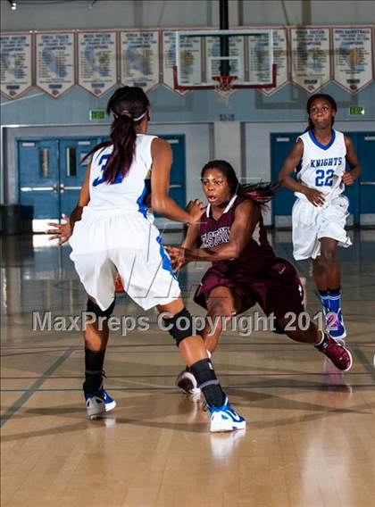 Thumbnail 3 in Eastside College Prep vs. Brookside Christian (CIF D5 NorCal Regional Final) photogallery.