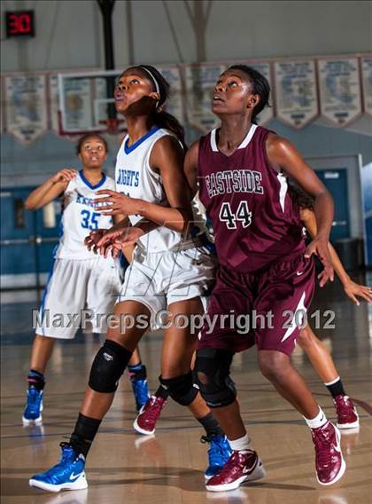 Thumbnail 3 in Eastside College Prep vs. Brookside Christian (CIF D5 NorCal Regional Final) photogallery.