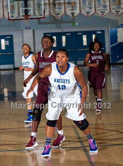 Thumbnail 2 in Eastside College Prep vs. Brookside Christian (CIF D5 NorCal Regional Final) photogallery.