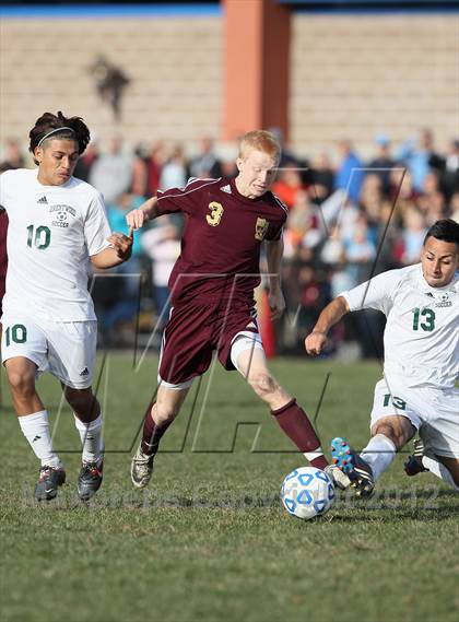 Thumbnail 2 in Arlington vs Brentwood (NYSPHSAA Class AA Final) photogallery.