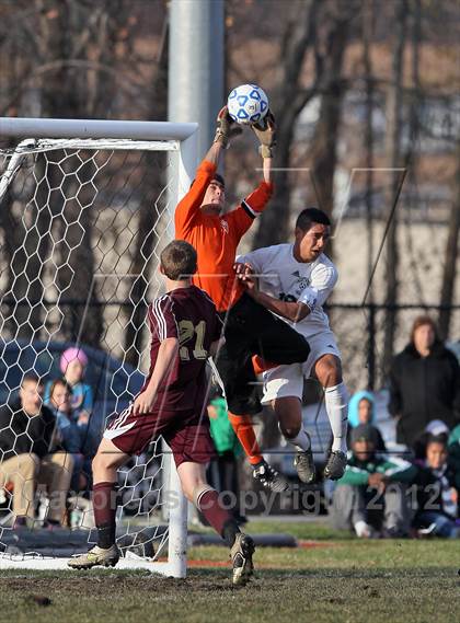 Thumbnail 3 in Arlington vs Brentwood (NYSPHSAA Class AA Final) photogallery.