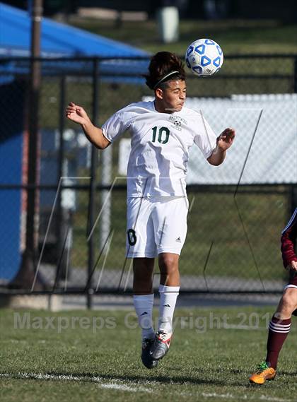 Thumbnail 2 in Arlington vs Brentwood (NYSPHSAA Class AA Final) photogallery.