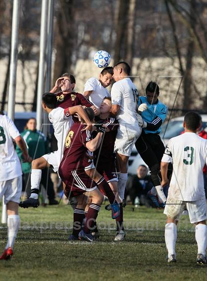 Thumbnail 2 in Arlington vs Brentwood (NYSPHSAA Class AA Final) photogallery.