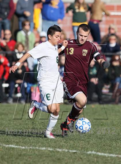 Thumbnail 2 in Arlington vs Brentwood (NYSPHSAA Class AA Final) photogallery.
