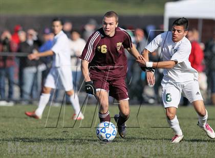 Thumbnail 2 in Arlington vs Brentwood (NYSPHSAA Class AA Final) photogallery.