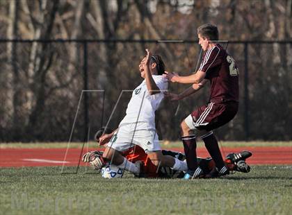 Thumbnail 2 in Arlington vs Brentwood (NYSPHSAA Class AA Final) photogallery.