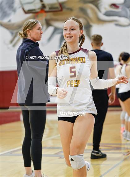 Thumbnail 3 in Fort Thomas @ North Phoenix Preparatory Academy (AIA 1A Quarterfinal) photogallery.