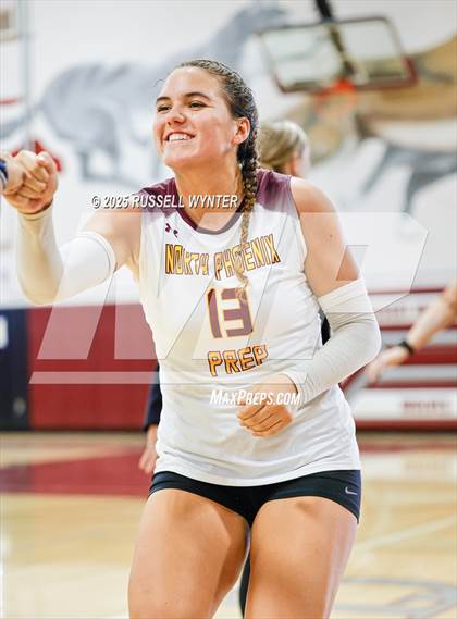 Thumbnail 2 in Fort Thomas @ North Phoenix Preparatory Academy (AIA 1A Quarterfinal) photogallery.