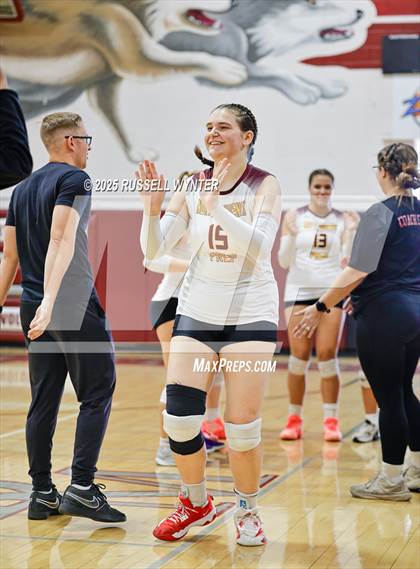 Thumbnail 2 in Fort Thomas @ North Phoenix Preparatory Academy (AIA 1A Quarterfinal) photogallery.