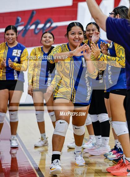 Thumbnail 2 in Fort Thomas @ North Phoenix Preparatory Academy (AIA 1A Quarterfinal) photogallery.