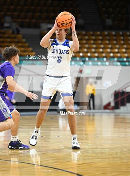 Thumbnail 1 in Resurrection Christian vs. Lutheran (CHSAA 4A Final 4) photogallery.