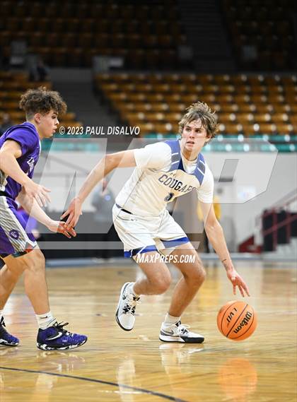 Thumbnail 2 in Resurrection Christian vs. Lutheran (CHSAA 4A Final 4) photogallery.