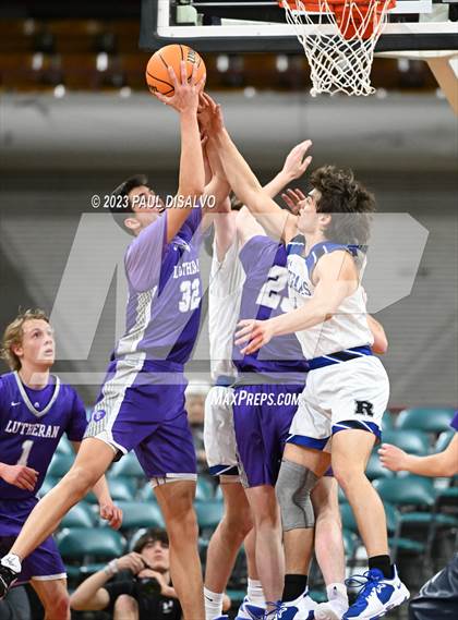 Thumbnail 3 in Resurrection Christian vs. Lutheran (CHSAA 4A Final 4) photogallery.