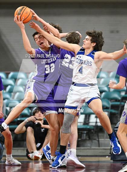 Thumbnail 3 in Resurrection Christian vs. Lutheran (CHSAA 4A Final 4) photogallery.