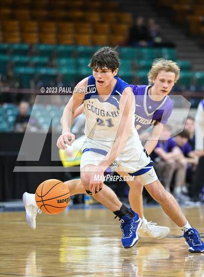 Thumbnail 2 in Resurrection Christian vs. Lutheran (CHSAA 4A Final 4) photogallery.