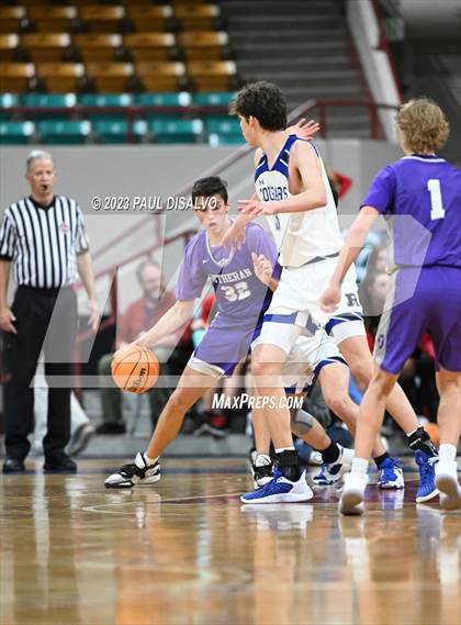 Thumbnail 1 in Resurrection Christian vs. Lutheran (CHSAA 4A Final 4) photogallery.