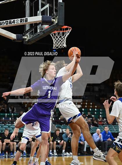 Thumbnail 2 in Resurrection Christian vs. Lutheran (CHSAA 4A Final 4) photogallery.