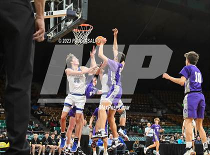 Thumbnail 2 in Resurrection Christian vs. Lutheran (CHSAA 4A Final 4) photogallery.