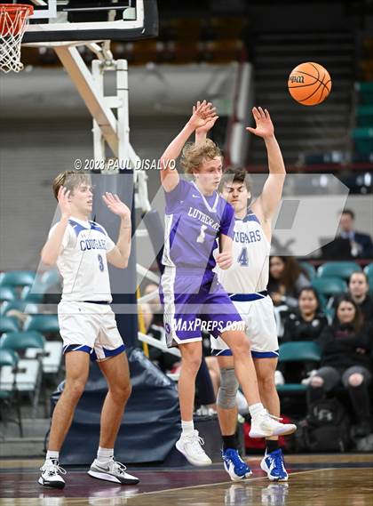 Thumbnail 2 in Resurrection Christian vs. Lutheran (CHSAA 4A Final 4) photogallery.