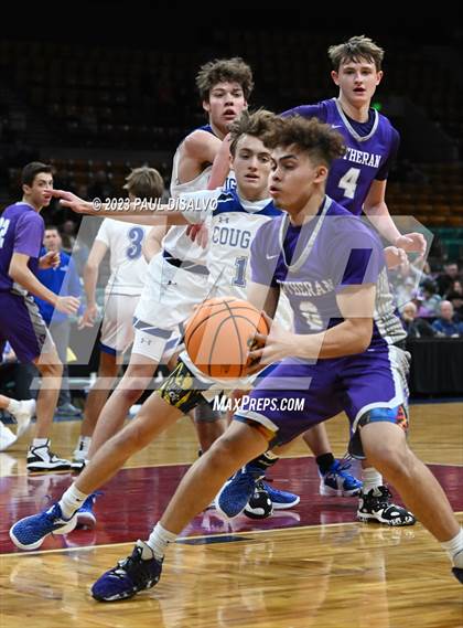 Thumbnail 3 in Resurrection Christian vs. Lutheran (CHSAA 4A Final 4) photogallery.