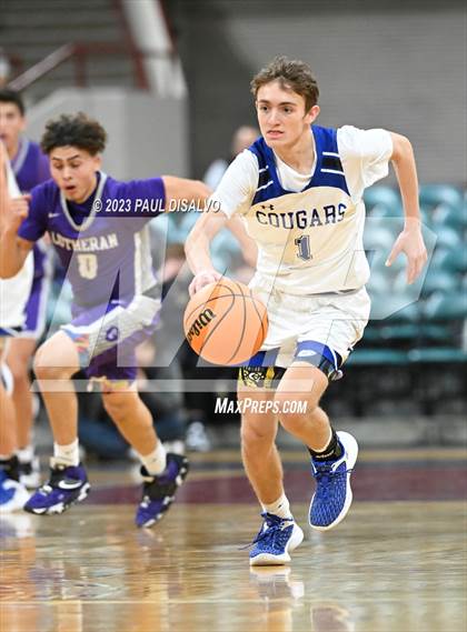 Thumbnail 2 in Resurrection Christian vs. Lutheran (CHSAA 4A Final 4) photogallery.