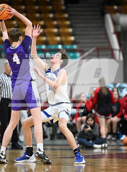 Thumbnail 2 in Resurrection Christian vs. Lutheran (CHSAA 4A Final 4) photogallery.