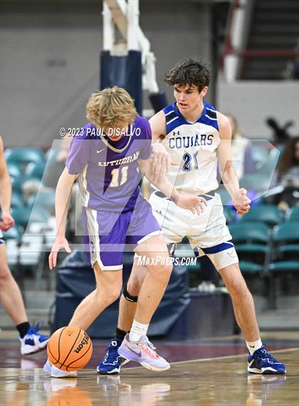 Thumbnail 3 in Resurrection Christian vs. Lutheran (CHSAA 4A Final 4) photogallery.