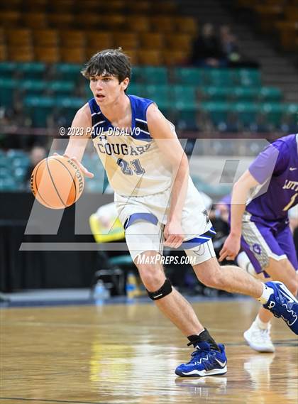 Thumbnail 2 in Resurrection Christian vs. Lutheran (CHSAA 4A Final 4) photogallery.